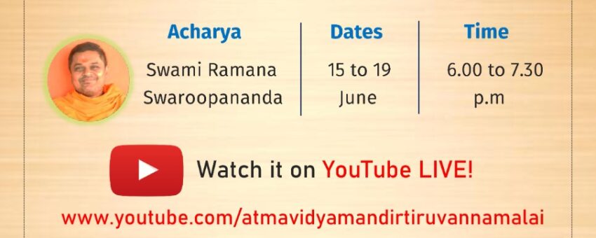 Discourses on “Devikalottara Jnanachara Vichara Patalah” in Tamil – Youtube Live – 15th to 19th June 2021