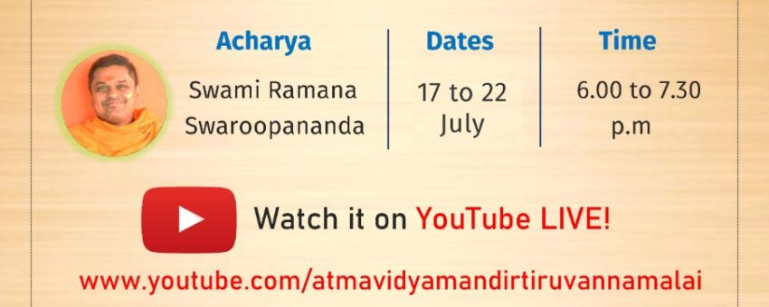 Discourses on “Devikalottara Jnanachara Vichara Patalah” in Tamil – Youtube Live – 17th to 22nd July 2021
